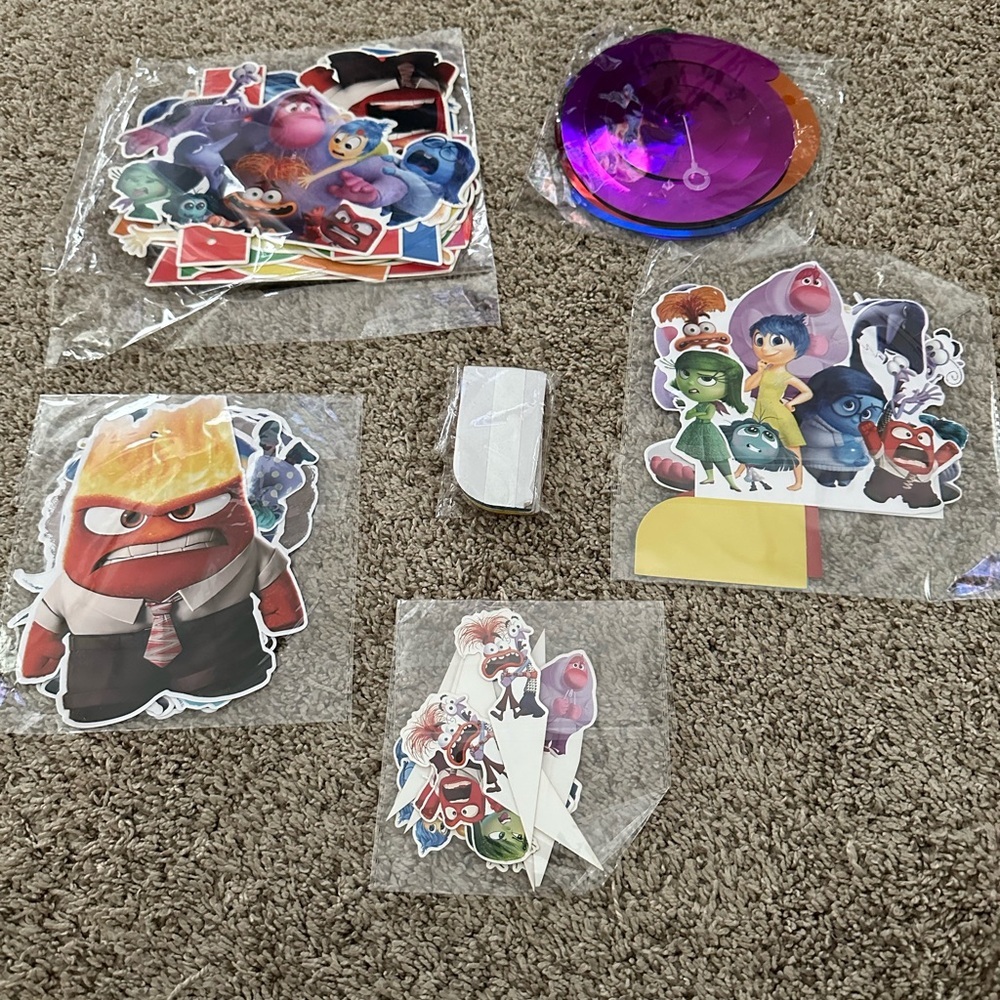 Inside Out Character Stickers - Picture 6 of 6